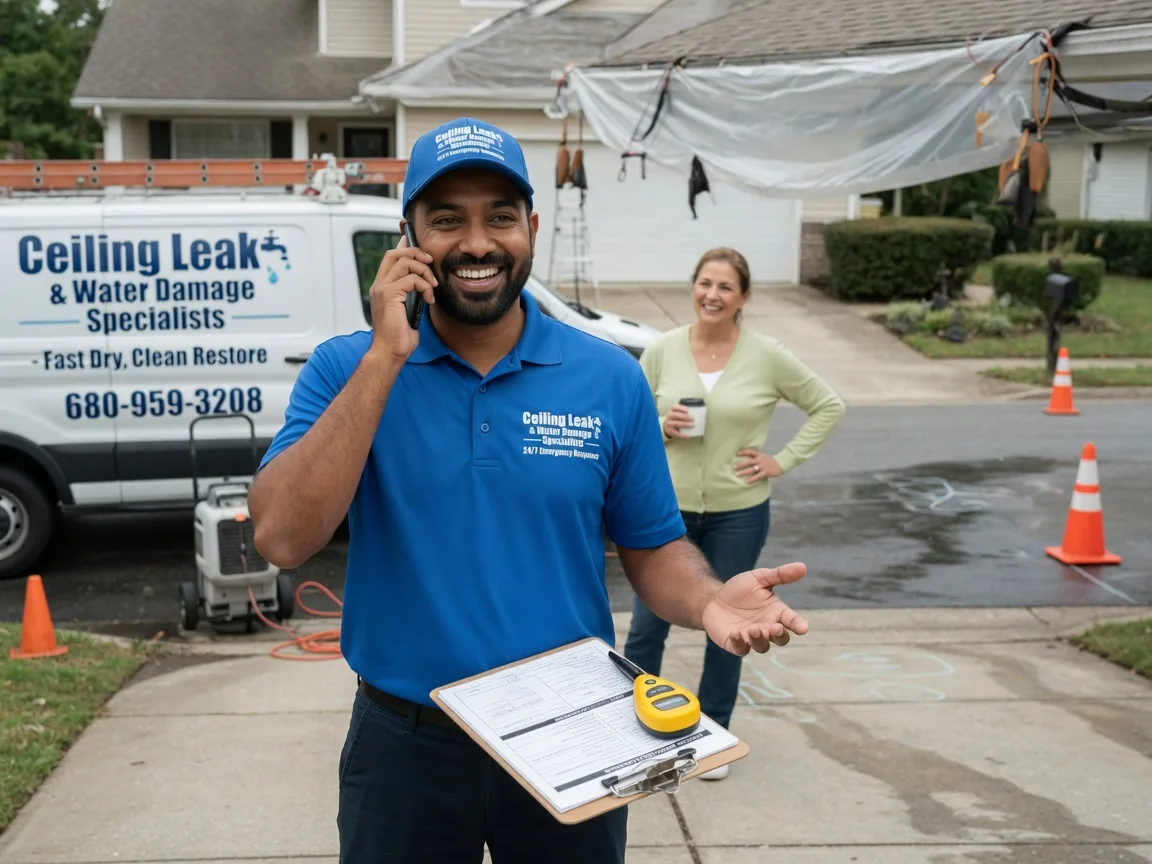 Ceiling Leak Cleanup Maynardville, TN FAQs